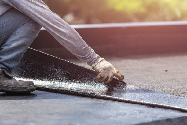 Professional Exterior Waterproofing technician working in Port Byron, IL